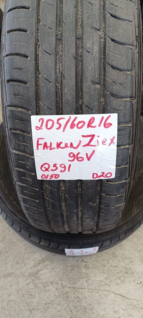 Kesärenkaat 205/60r16 96V FALKEN ZIEX 2 kpl Q391