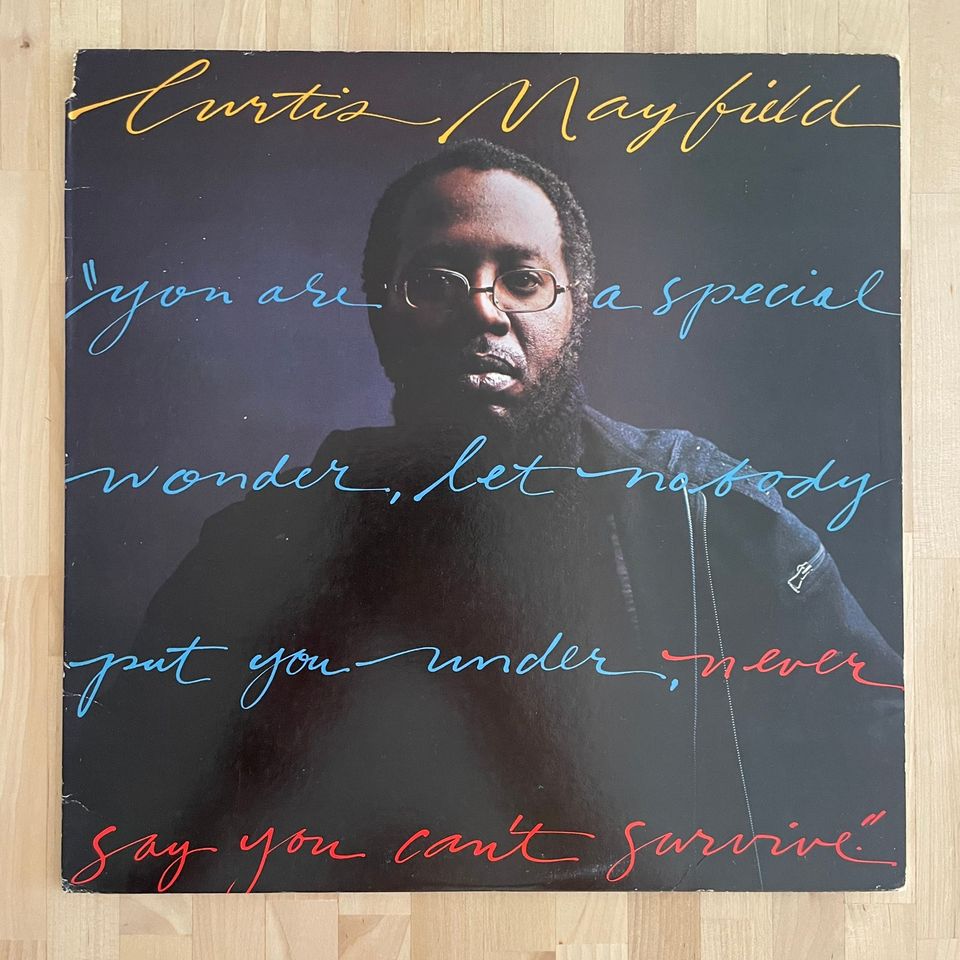 Curtis Mayfield | LP | Never Say You Can't Survive