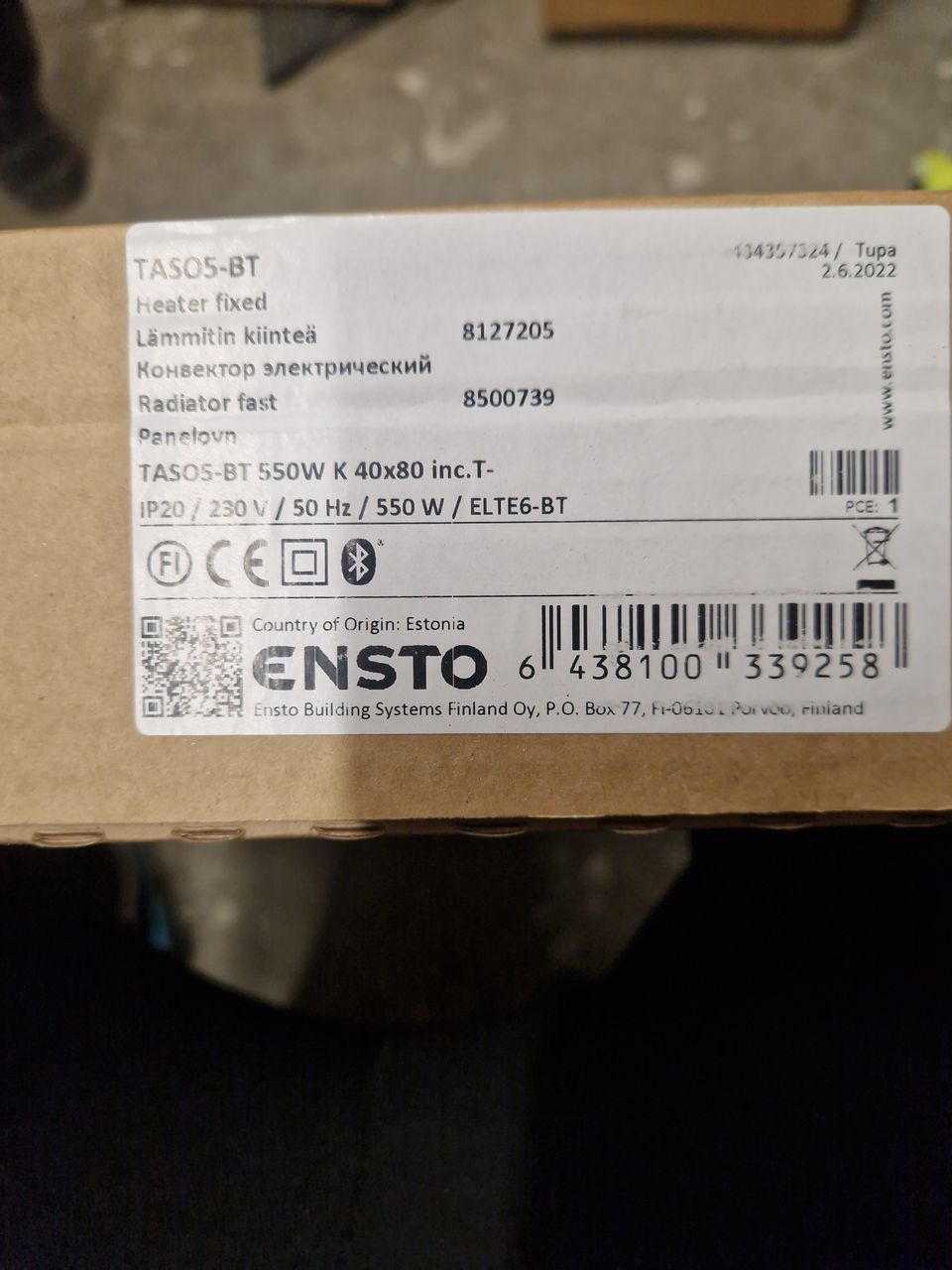 Ensto taso5-bt