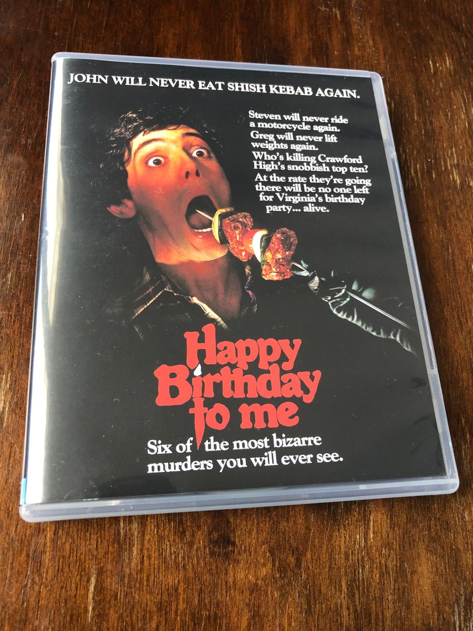 Happy Birthday to Me blu-ray (Limited Edition) / Indicator