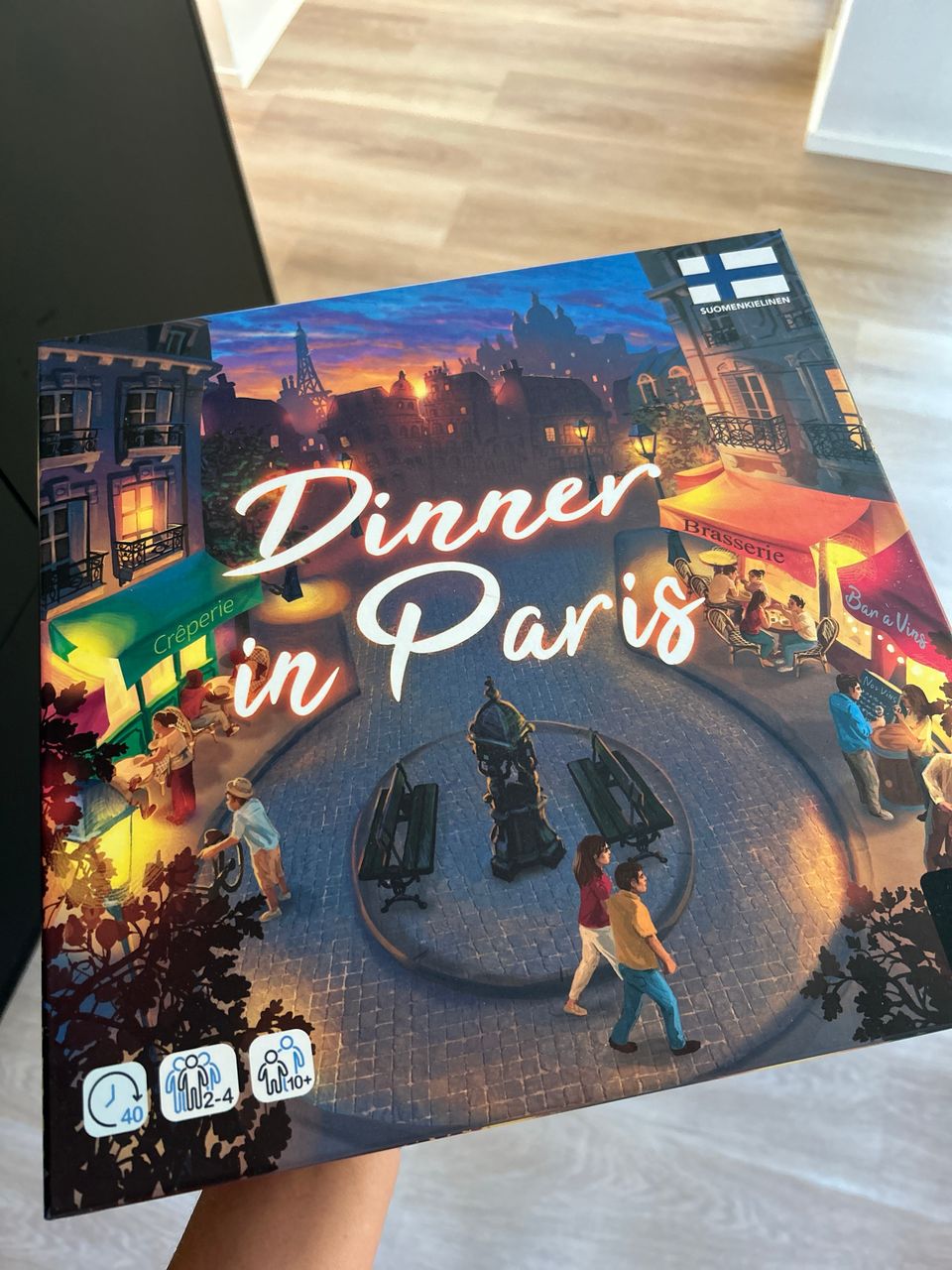 Dinner in Paris - lautapeli