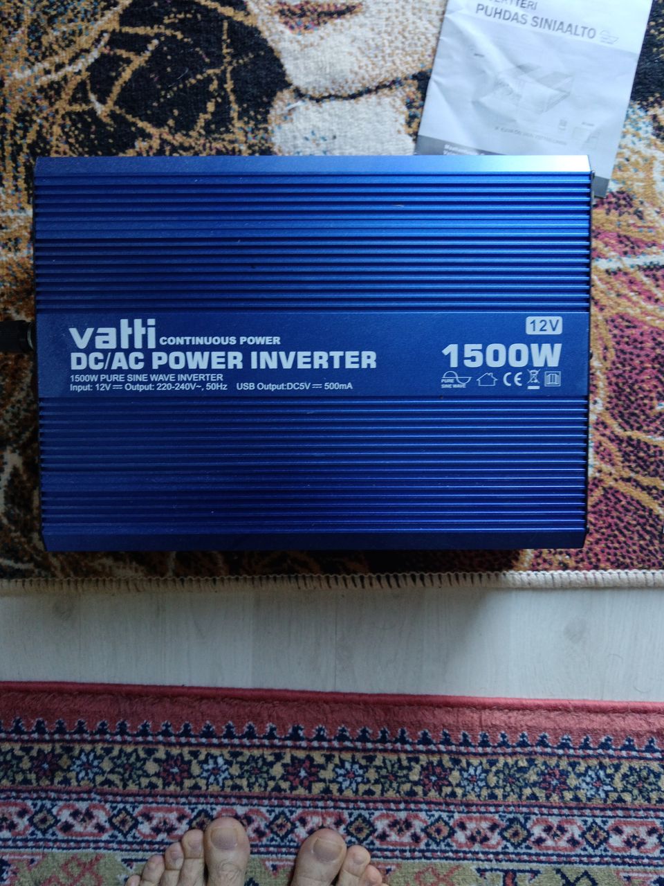 Vatti DC AC Inverter 1500w