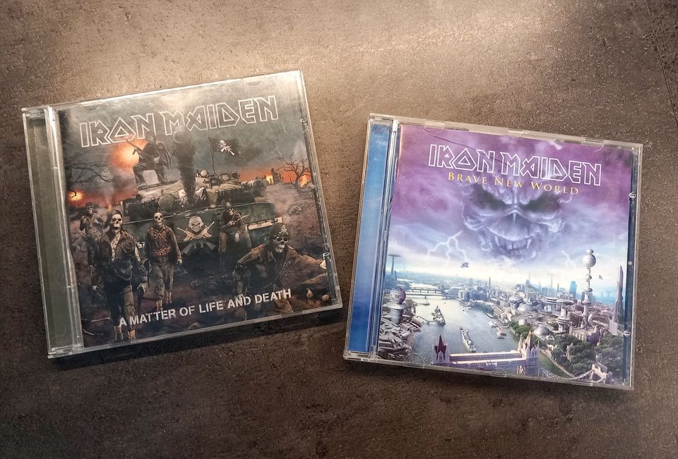 Iron Maiden cd:t 2kpl