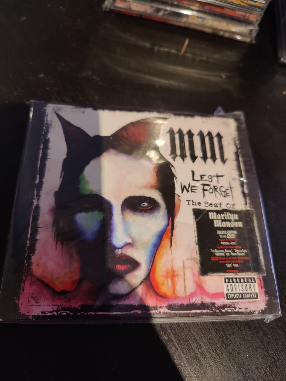 Marilyn Manson Lest We Forget the best of CD+DVD VG+/VG/G