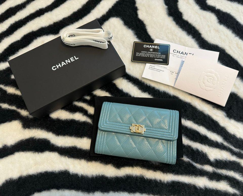 Chanel Boy Medium Flap Wallet
