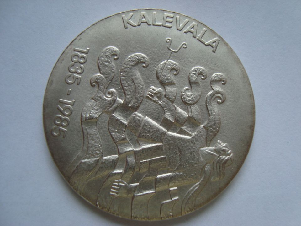 Kalevala 150 v 50 markan hopeinen juhlaraha