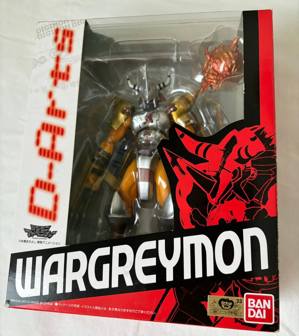 Digimon D-Arts WarGreymon figuuri