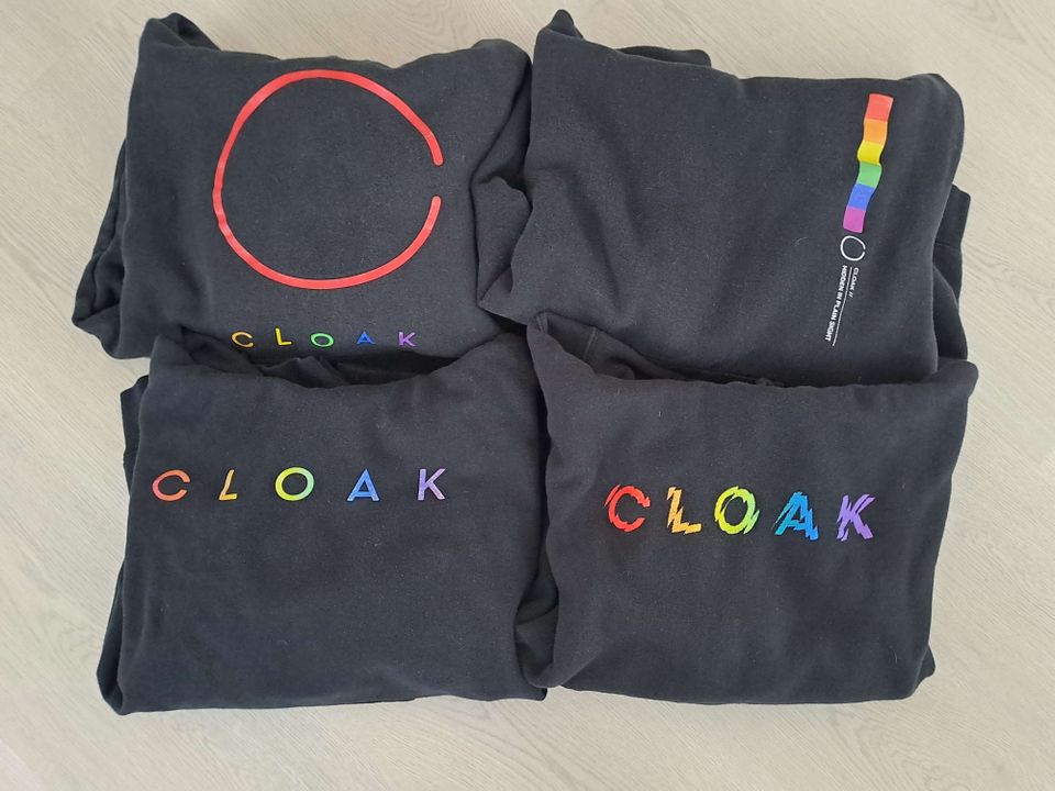 Cloak Pride -huppari 4 kpl