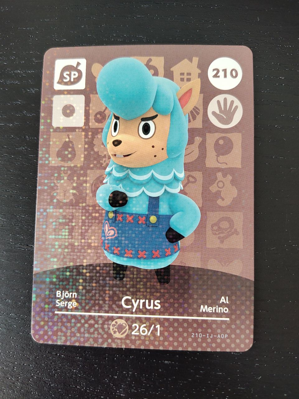 Animal crossing amiibo kortti