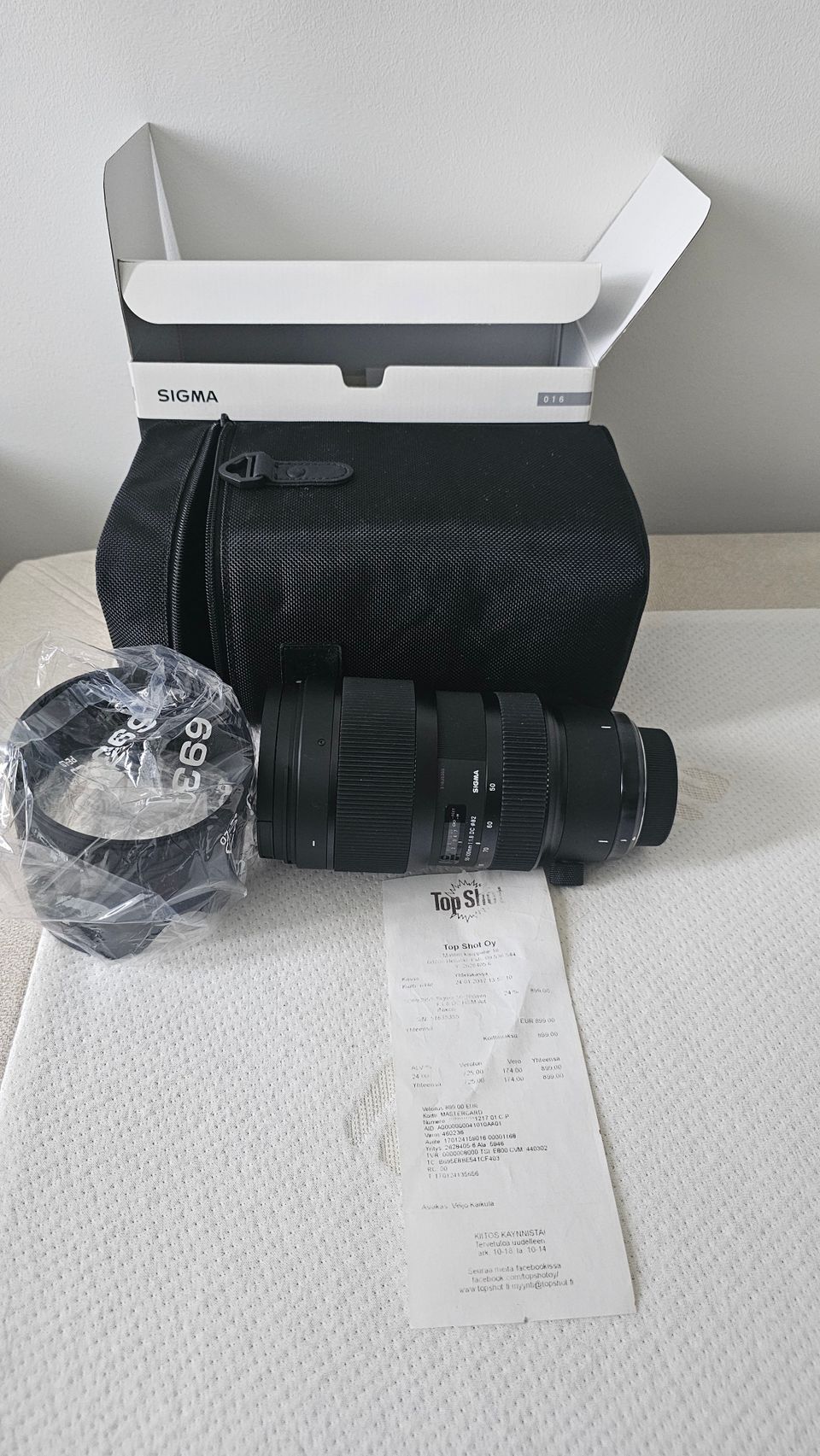 Sigma 50-100mm f/1.8 A DC HSM -objektiivi, Nikon