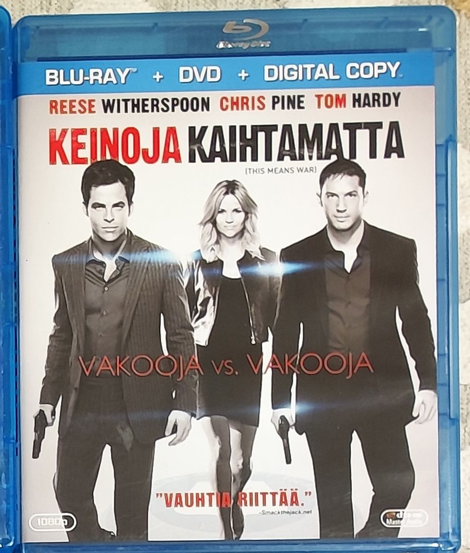 Blueray multiformat elokuva: Keinoja Kaihtamatta (1BDR+1DVD+DC)