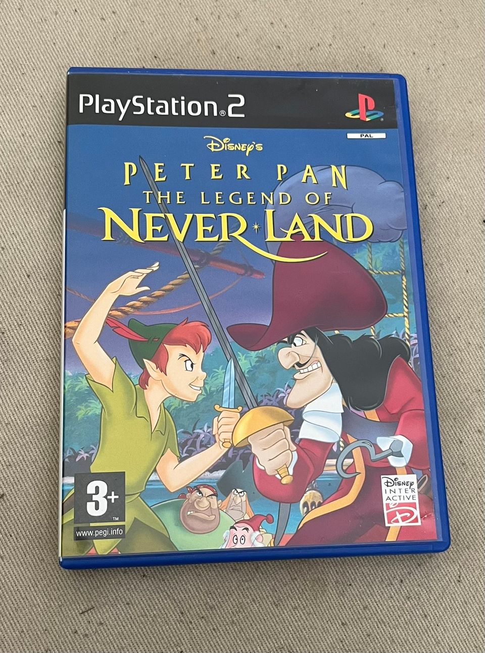 Playstation 2 Peter Pan the legend of never land