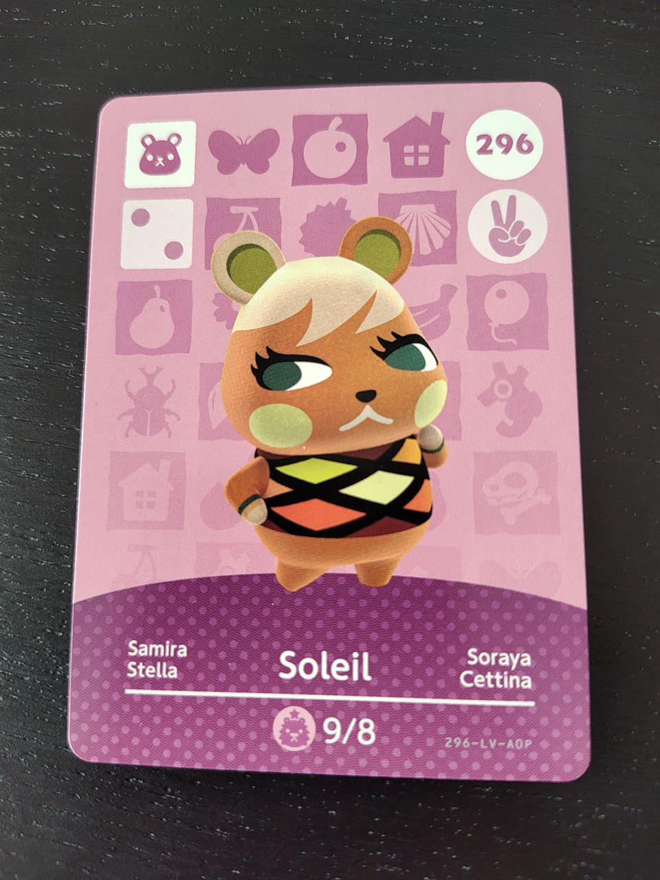 Animal crossing amiibo kortti