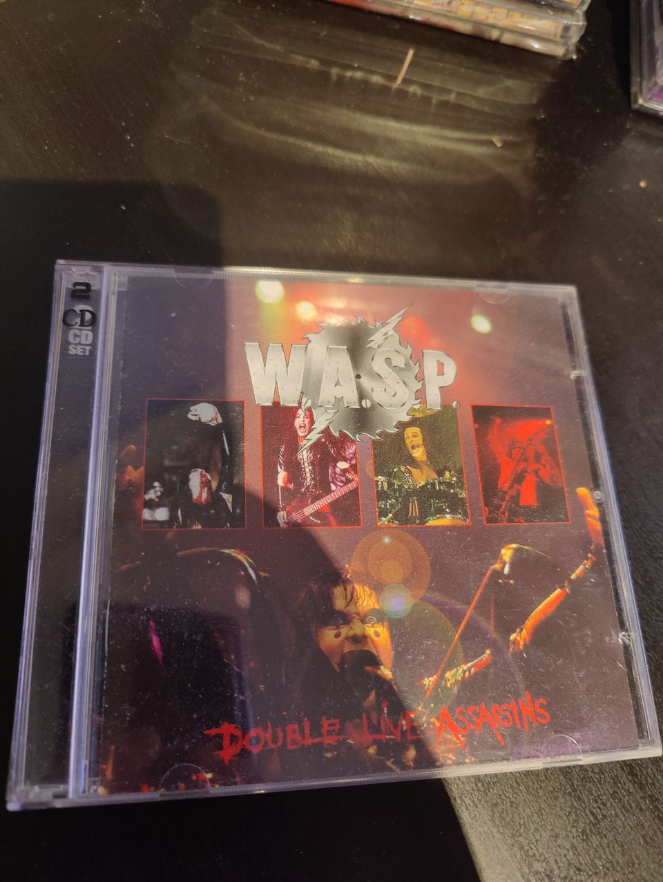 WASP Double Live Assassins tupla cd VG-/VG+