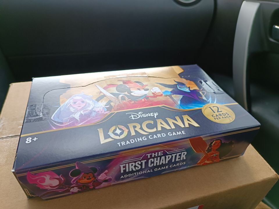 Disney Lorcana The first chapter booster box