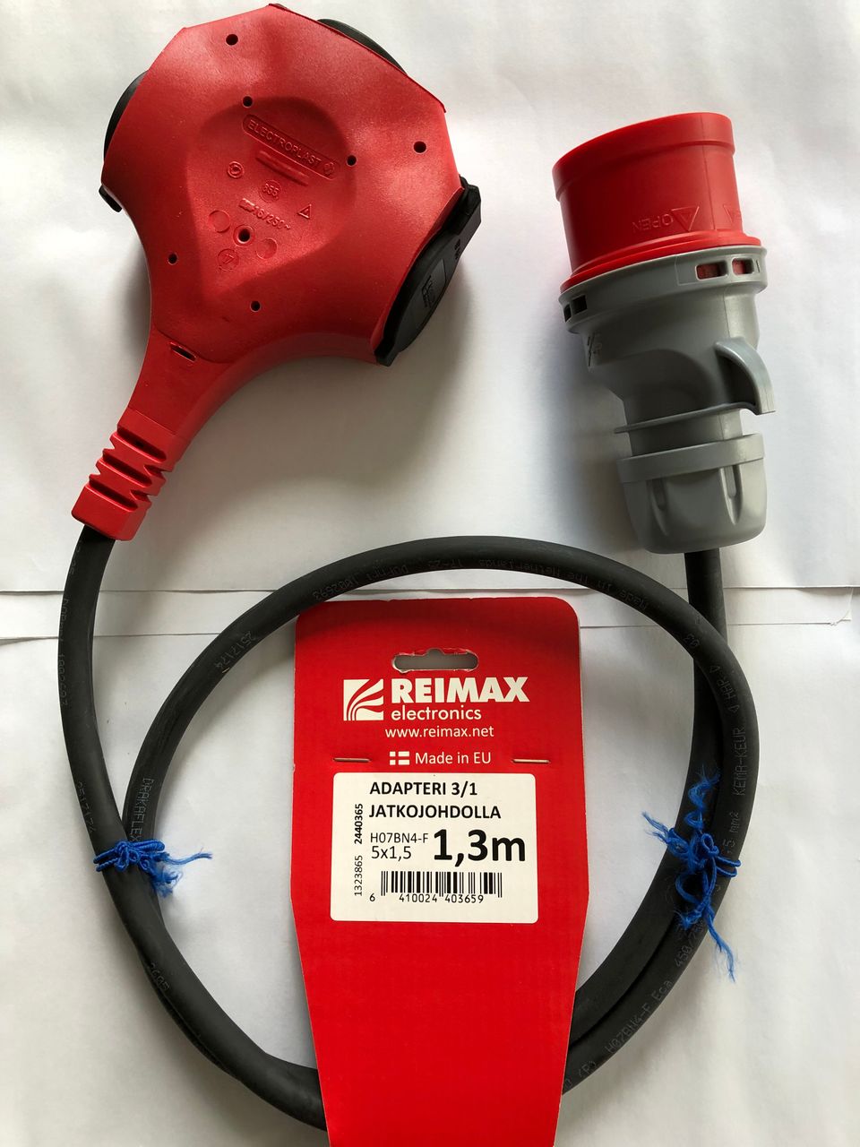 Reimax 3/1-vaihe adapteri