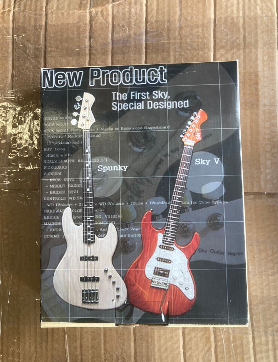 Kitaran rakennussarja, Fender Jazz Bass hardware kit gold