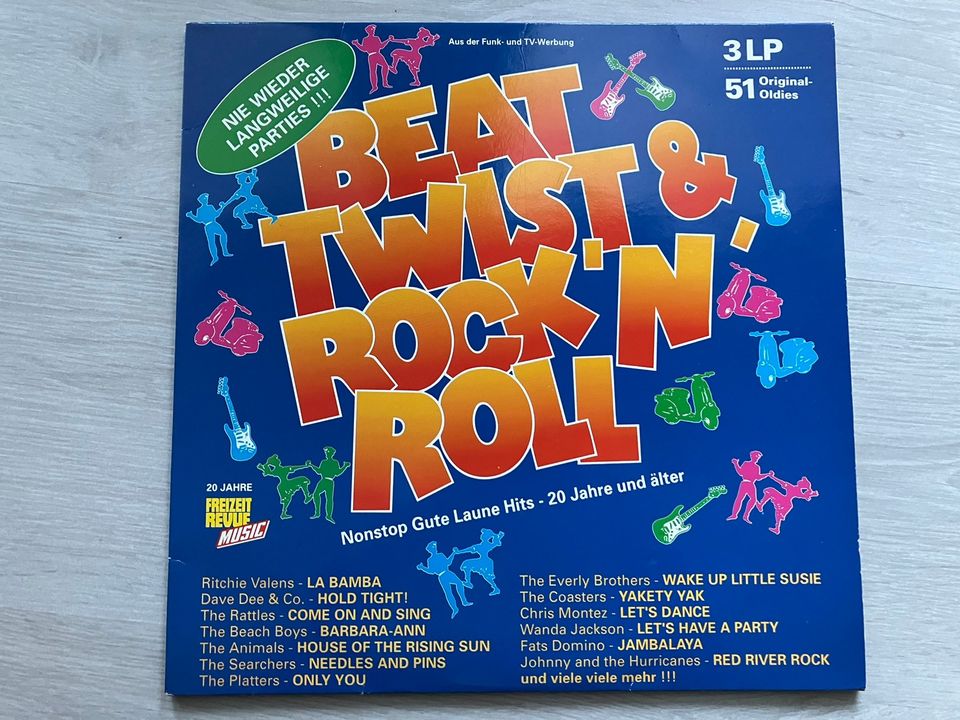 Beat twist & rock'n roll (3 x Lp)