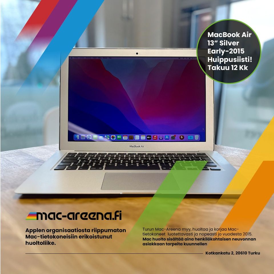 MacBook Air 13 Early-2015 | Takuu 12 kk