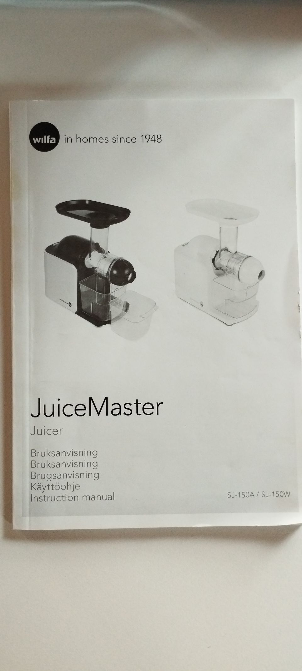 Wilfa Juice master- mehupuristin SJ-150A