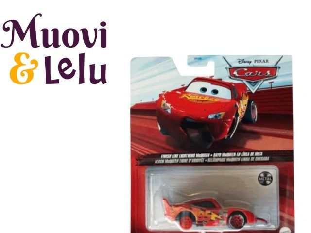 Cars auto Salama McQueen Finish Line 12,90 UUSI