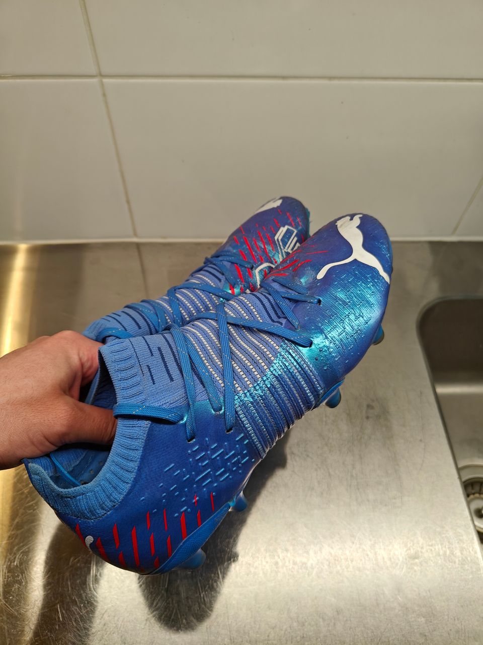 PUMA Future 1.2 FG/AG Faster jalkapallokengät koko 43