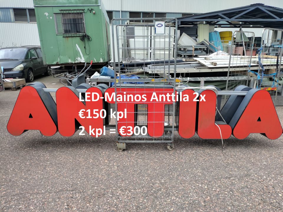 LED-Mainos ANTTILA 2x