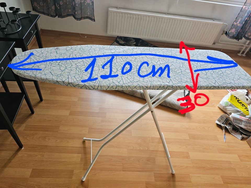 silityslauta pöytä- ironing board 110x30 cm