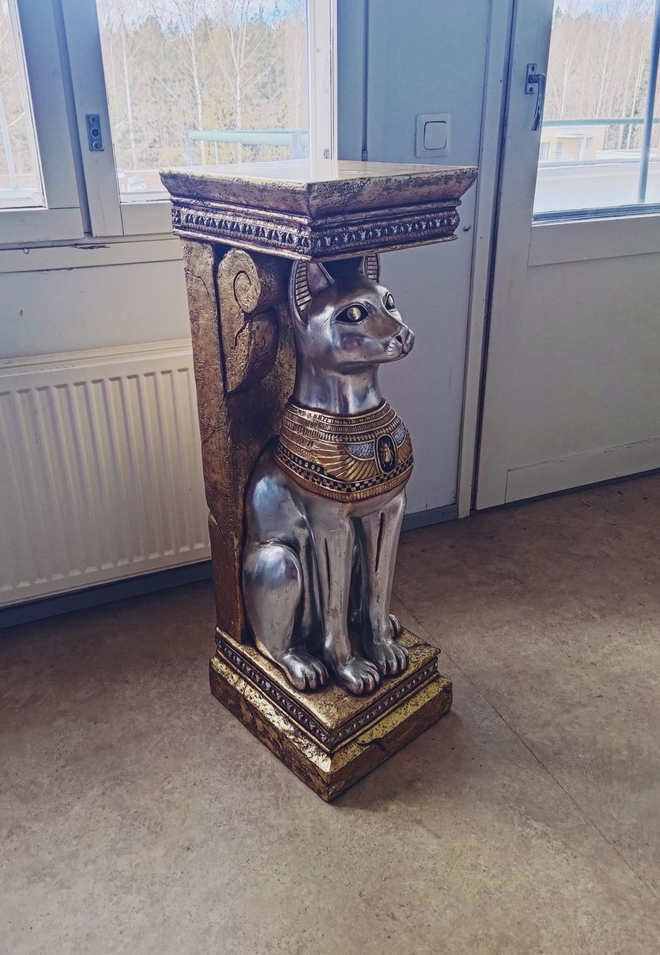 Egyptiläinen Bastet Kissa Patsas, Egyptian Bastet Cat Statue