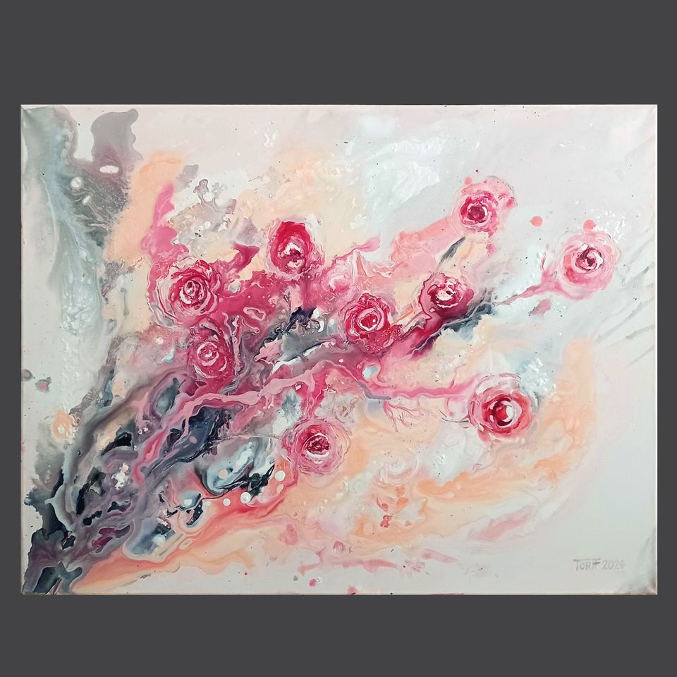 Sisustustaulu "Abstract Roses"