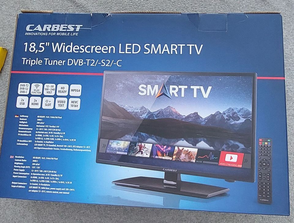 Laajakulma SmartTV 18"
