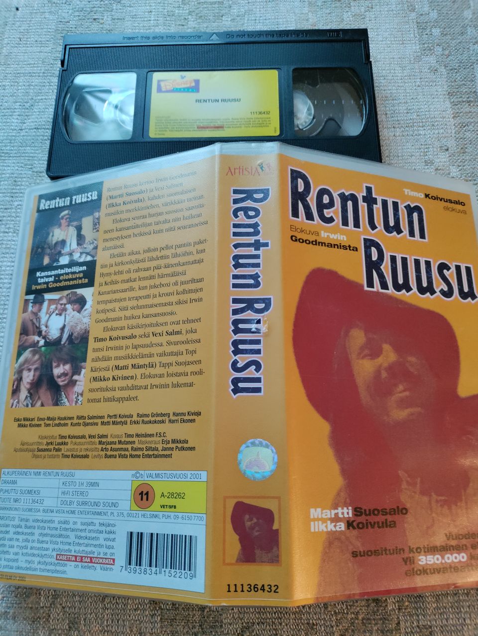 Rentun ruusu VHS