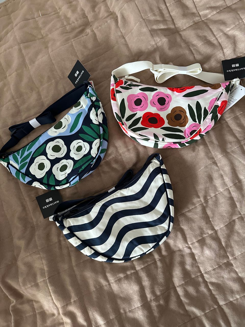 Marimekko Uniqlo laukut