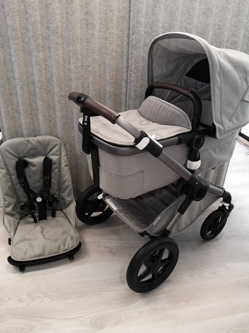 Bugaboo Fox3 Mineral Light Grey/Graphite