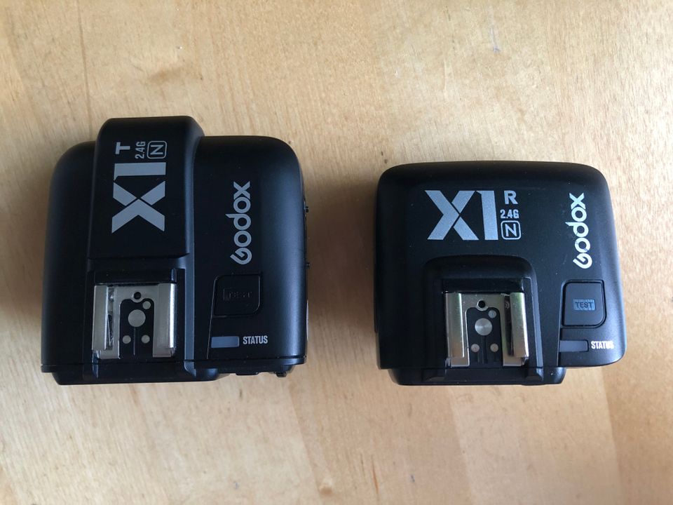 Godox x1 radiolähetin ja vastaaanotin Nikon