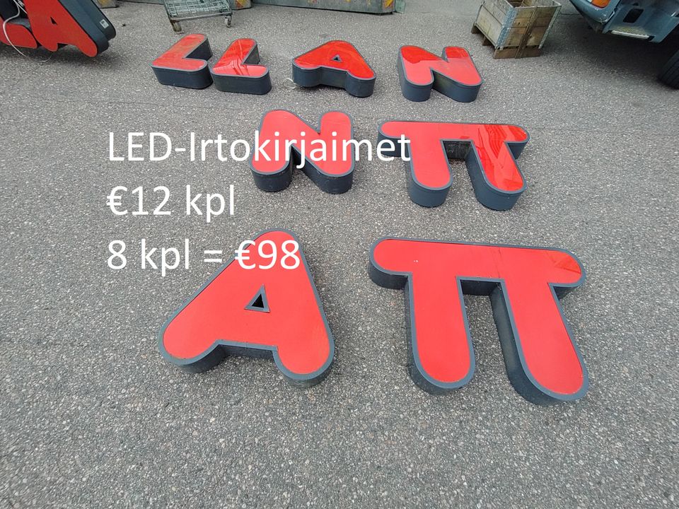 LED-Irtokirjaimet