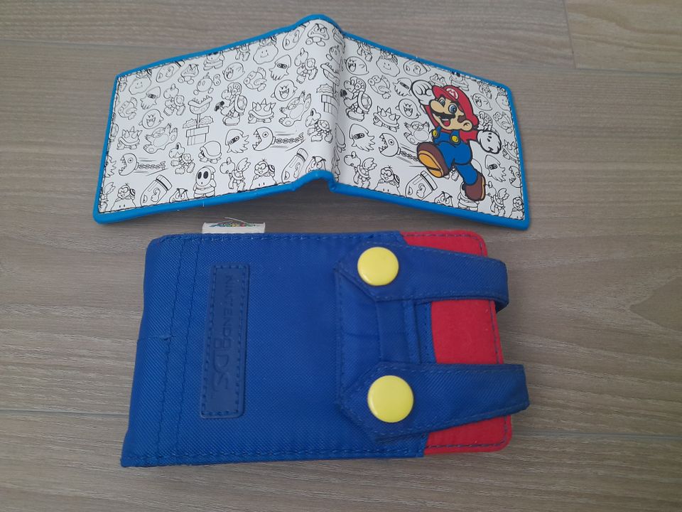 Mario Nintendo DS kotelo ja lompakko