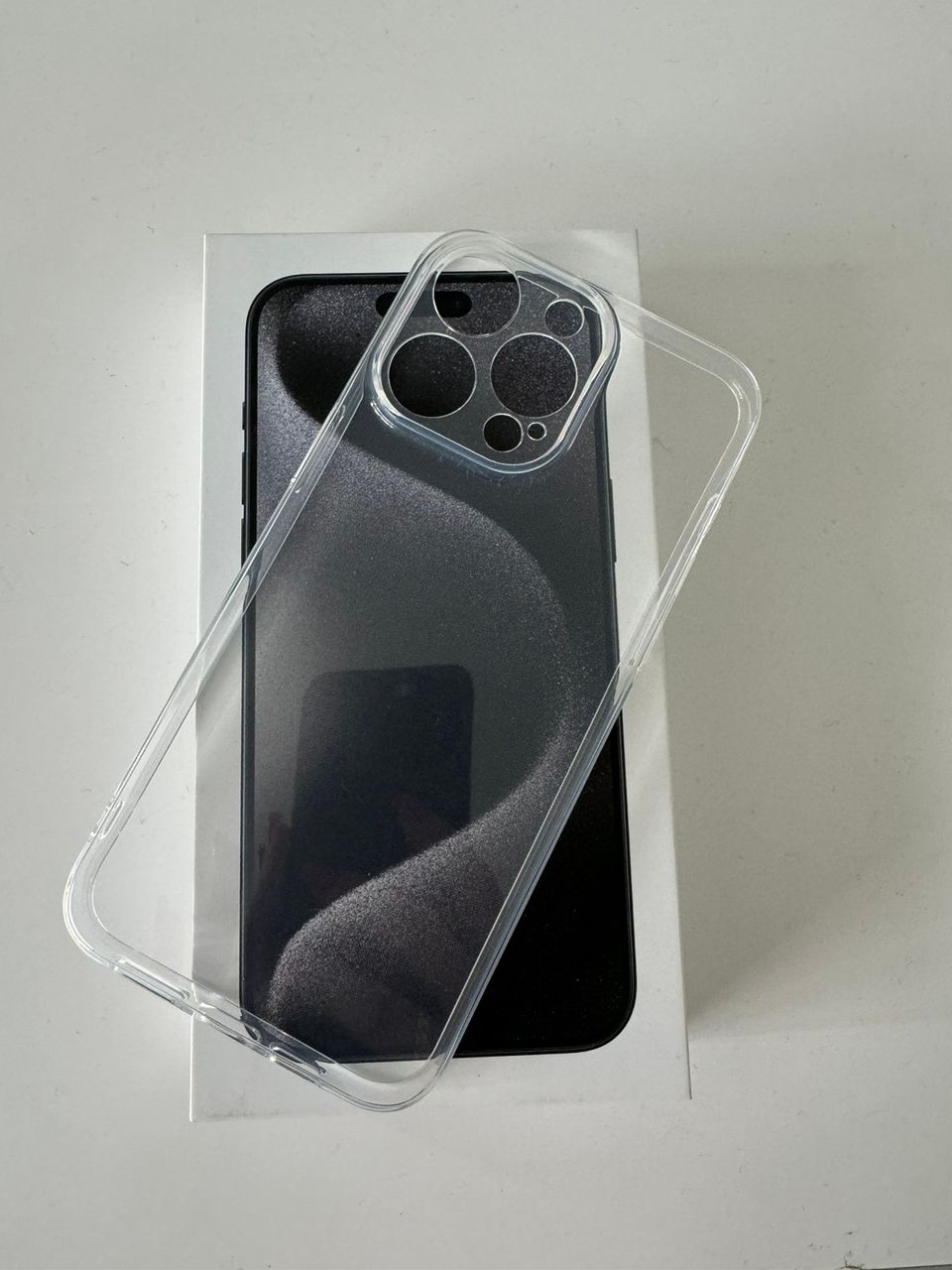 Clear case iPhone 15 Pro Max