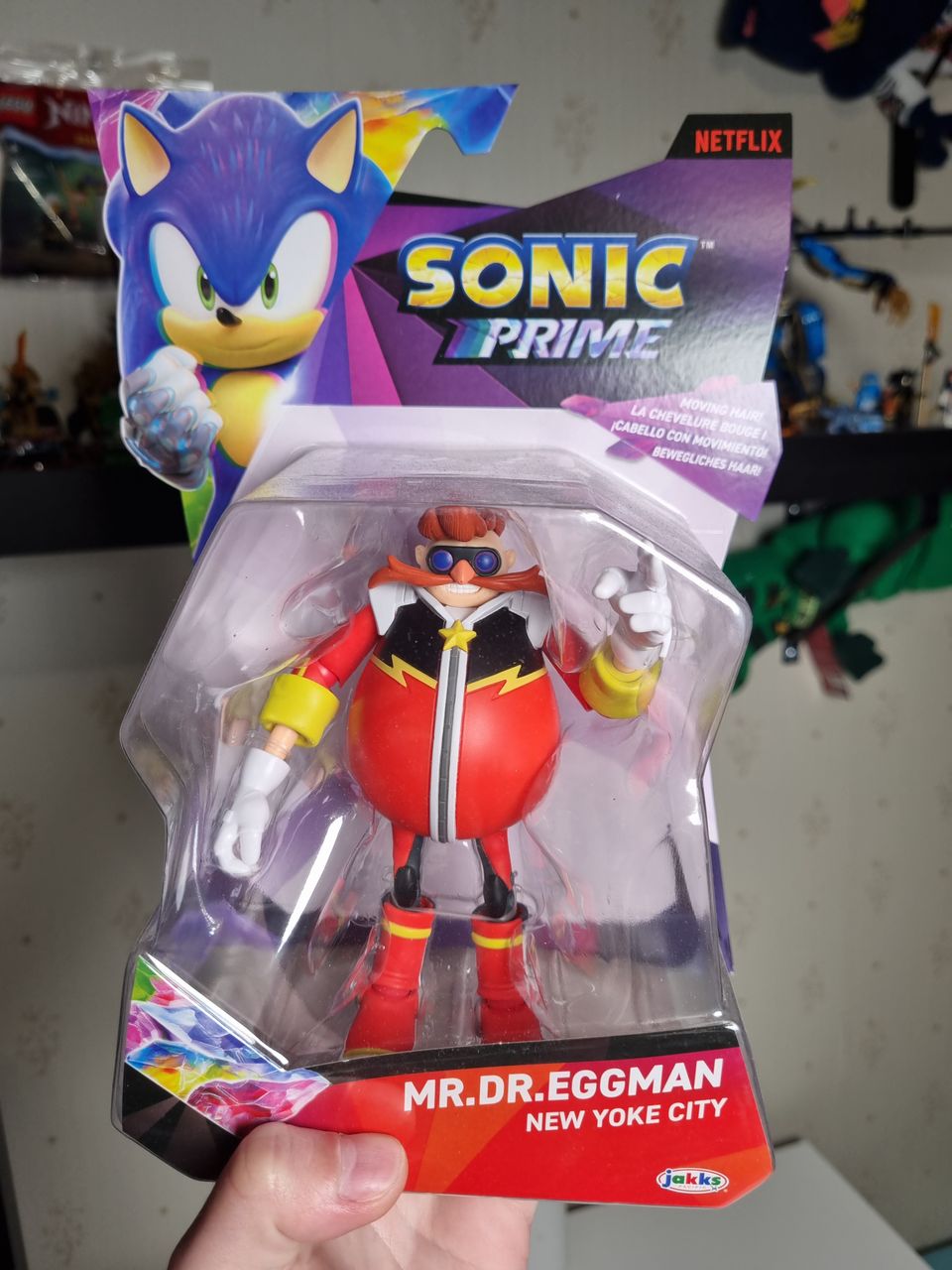 Sonic Prime MR.DR.Eggman keräilyfiguuri