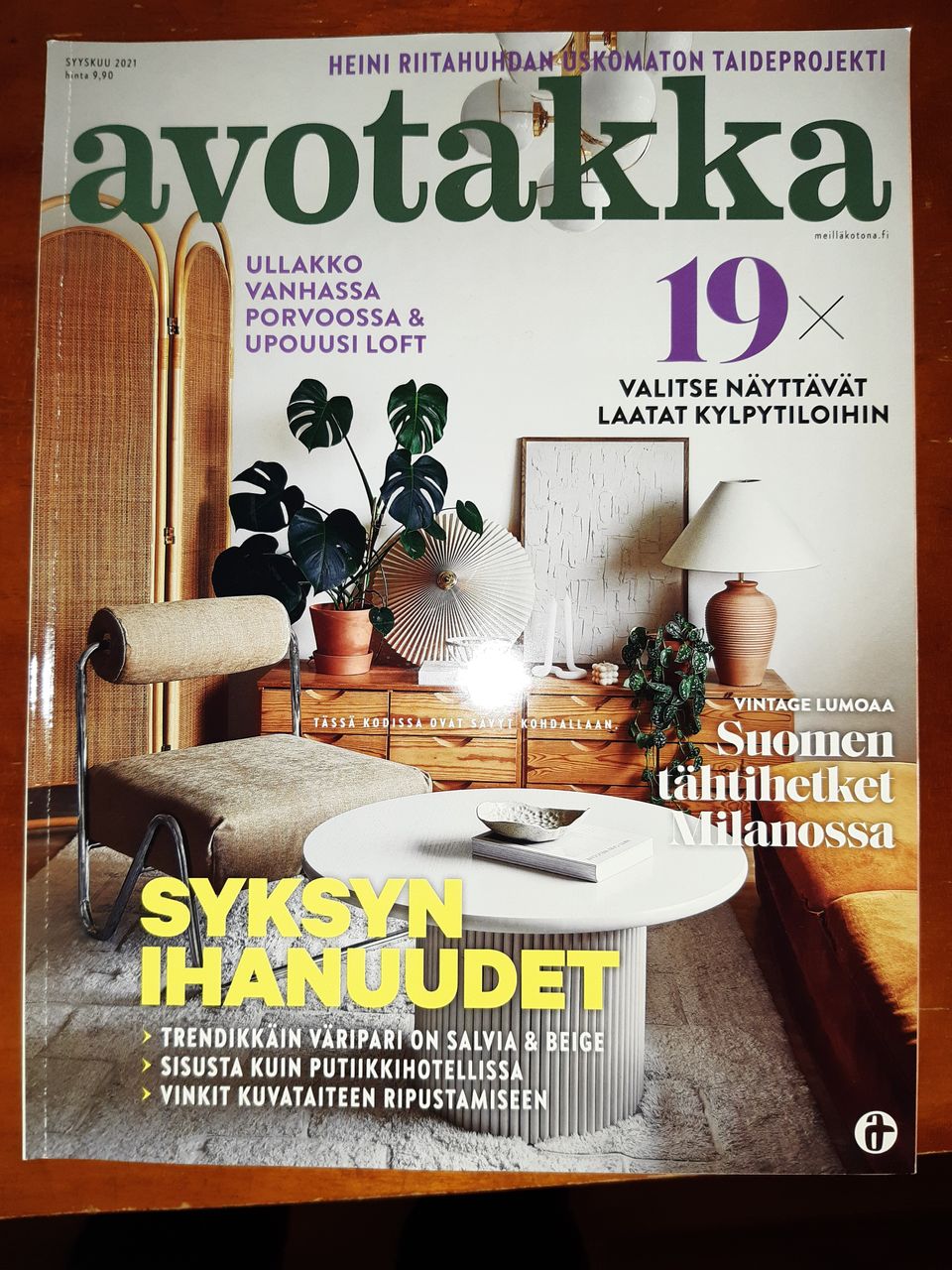 Avotakka lehti