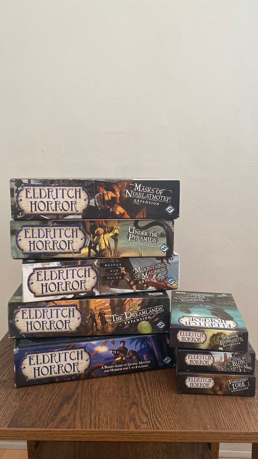 Eldritch Horror + 7 expansions
