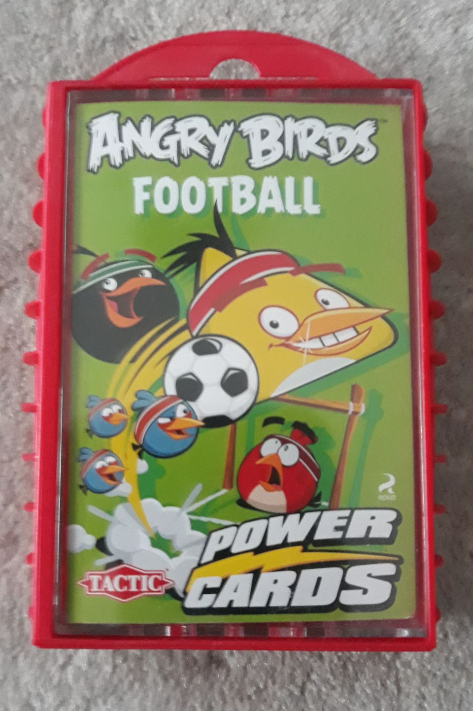 Angry Birds jalkapallokortit