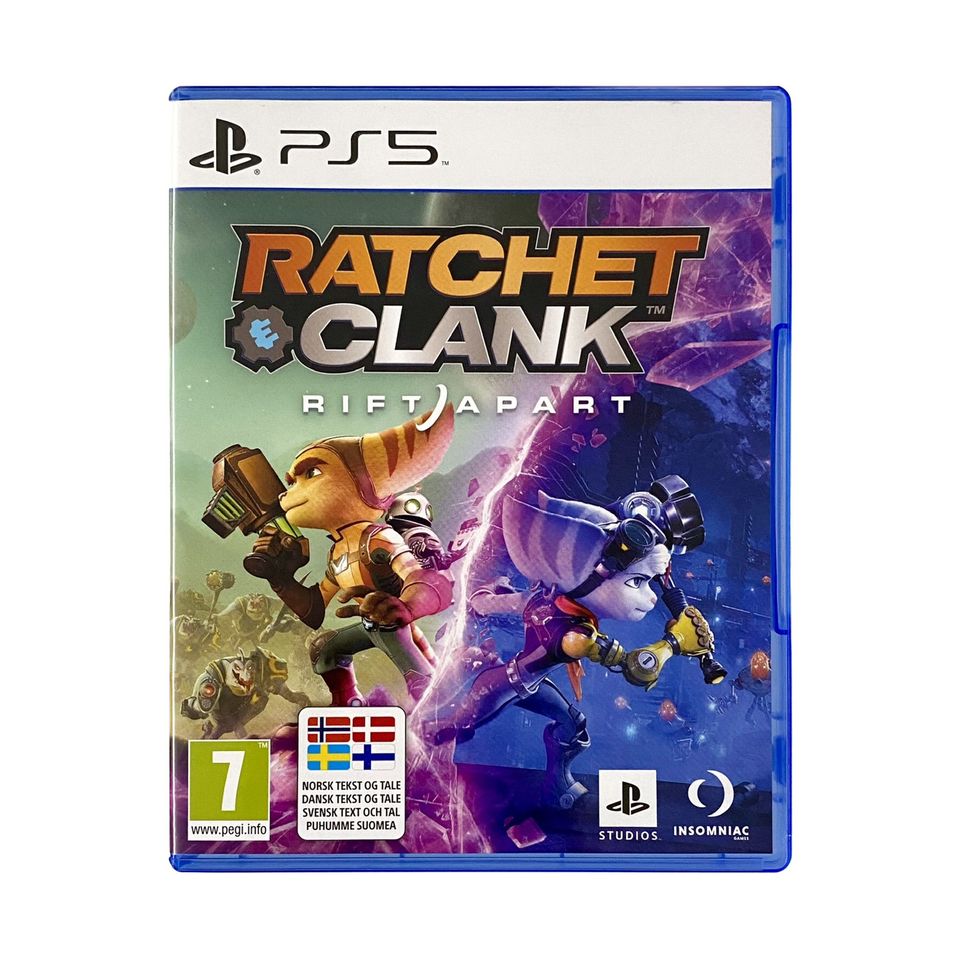 Ratchet & Clank: Rift Apart - PS5 (+muita pelejä)