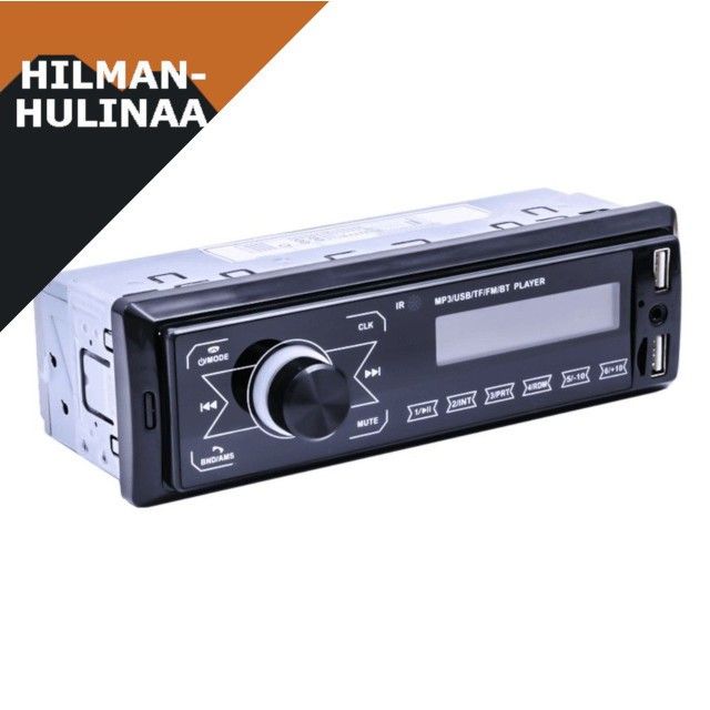 Uusi Autostereo 12V 1 Din BT / AUX-IN / FM / USB
