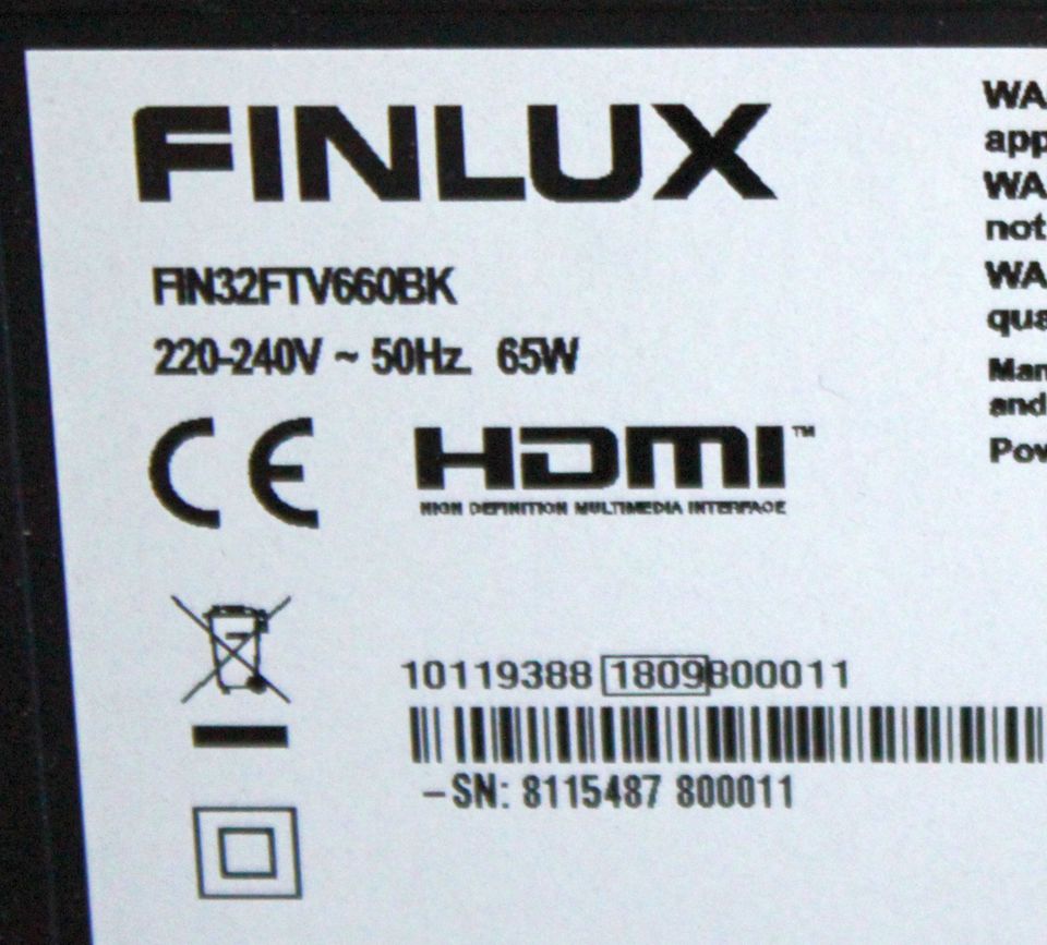 FINLUX 32" SMART