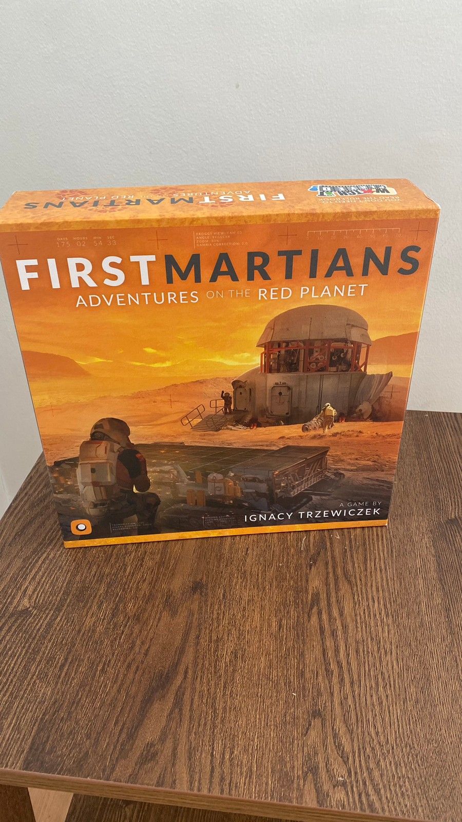 First Martians: Adventure on the Red Plant lautapeli