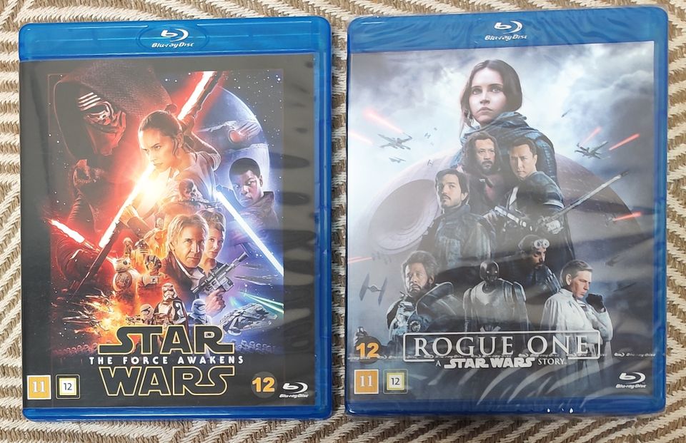 Star Wars pack / 2kpl BDR elokuvia pakettina