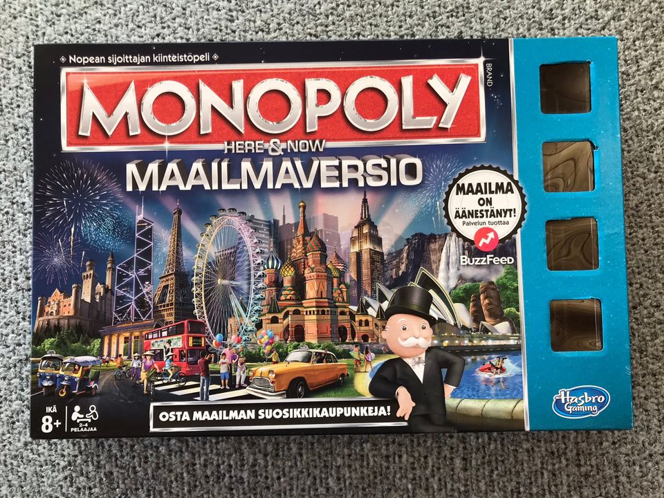 Uusi Monopoly maailmaversio