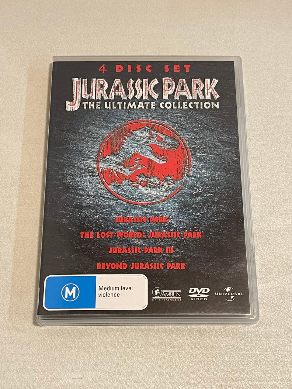 Jurassic Park : The Ultimate Collection (DVD-boksi)