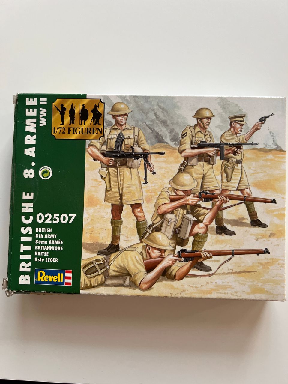 BRITISH 8. ARMEE WWII, REVELL 1:72, 02507